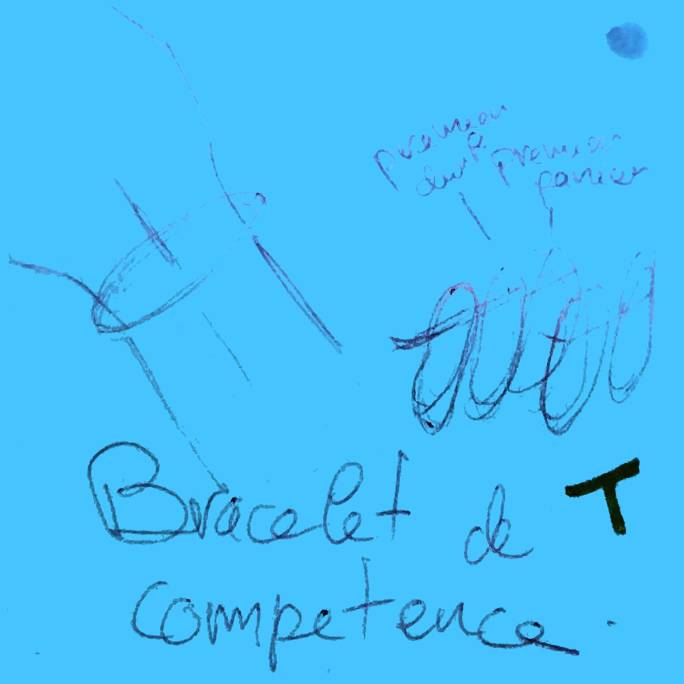 Bracelet de competence post-it